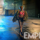 Harley Quinn going for a stroll.